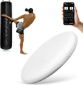 Smart Force Tracker for Punching Bag - Real-Time Data Monitoring, 200H Battery, Voice Feedback, 3 Training Modes， Speed Sensor with App for Boxing, MMA, Kickboxing Training,White