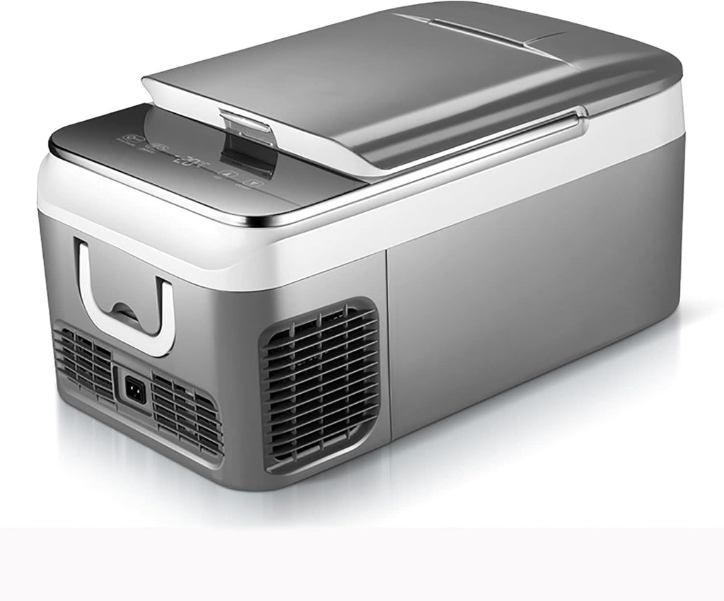 Portable Refrigerator for Car 18L Mini Fridge Freezer Car Refrigerator, Electric Cooler Box for Driving Travel Outdoor Picnic