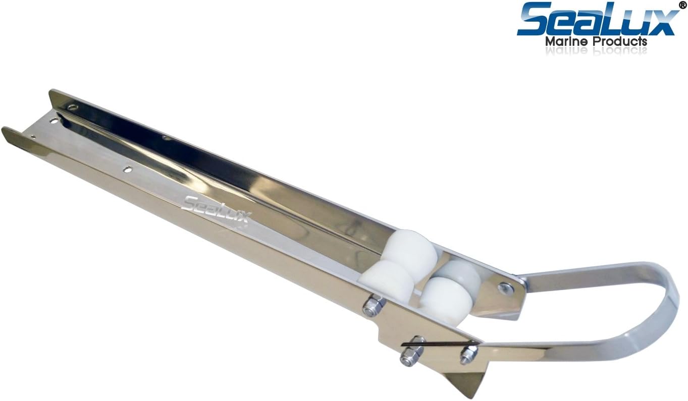 SeaLux Marine Stainless Steel 28' Delta Type Long Anchor Bow Roller