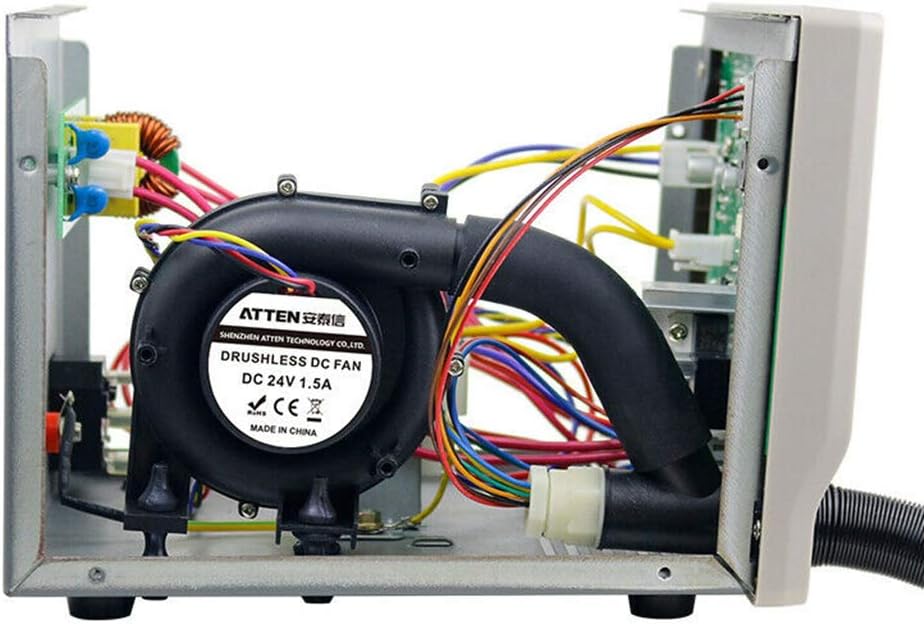ST862D Soldering Station 1000W Intelligent Hot Air Rework Station for Phone PCB Soldering Repair Straight Wind & Cycl (220V)
