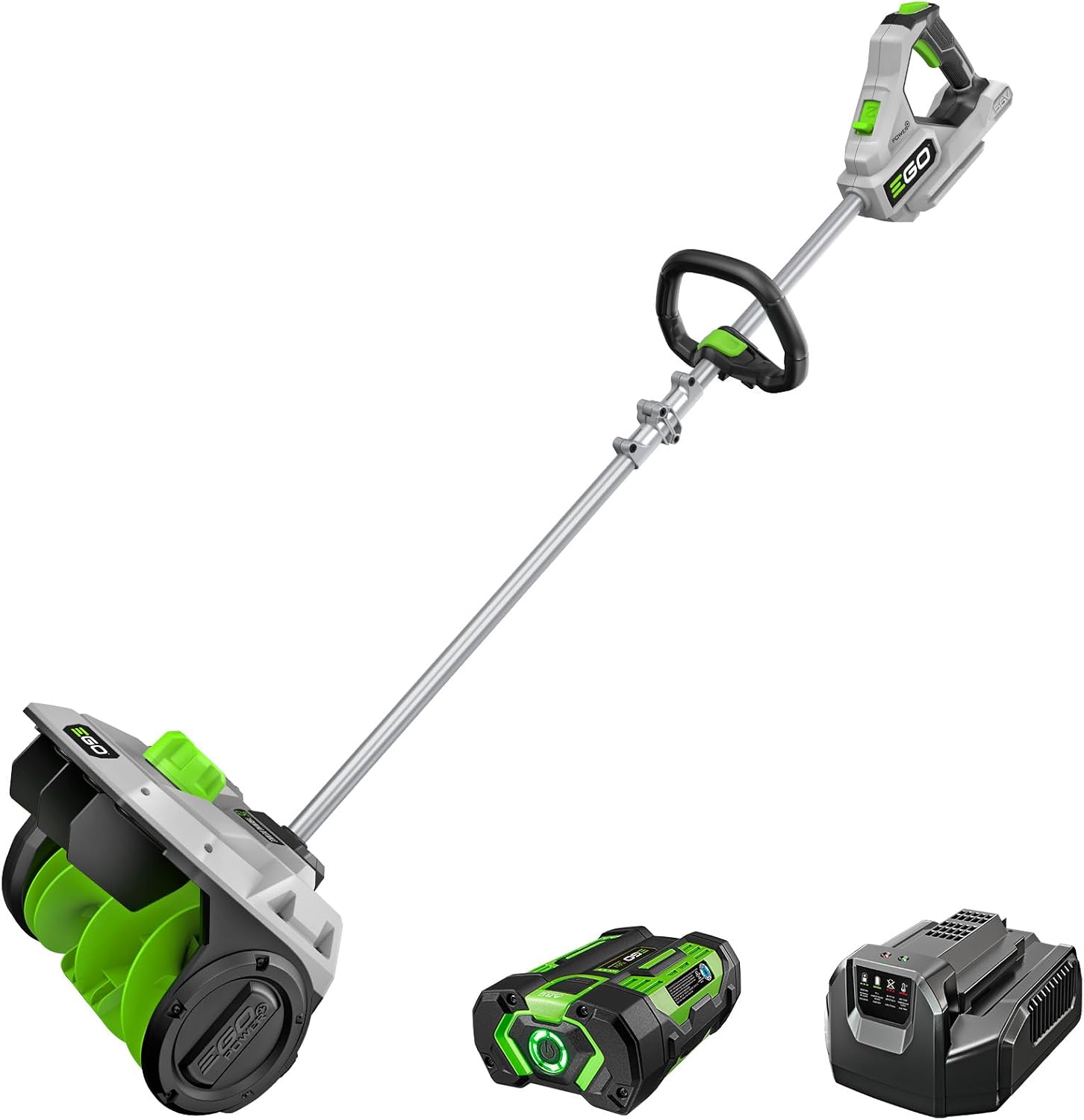 EGO Power+ 12' Electric Snow Shovel, Cordless, Includes 56V 2.5Ah Battery and Charger - SNS1201