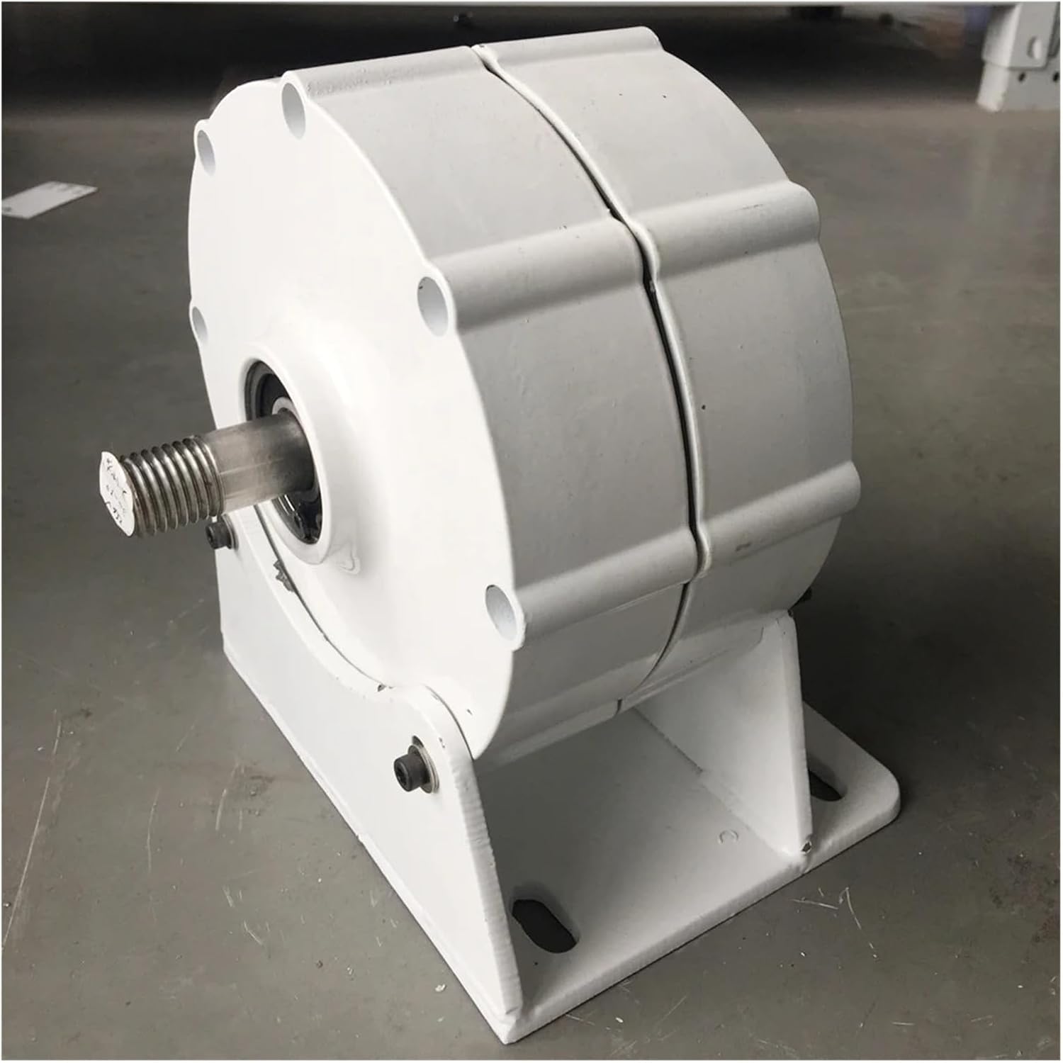 Wind Turbine Generator, Low Speed 800W 1000W 12V 24V 48V Gearless Permanent Magnet Generator AC Alternators Use For Wind Turbine Water Turbine for Marine, RV, Home(Without base,12V_500W)