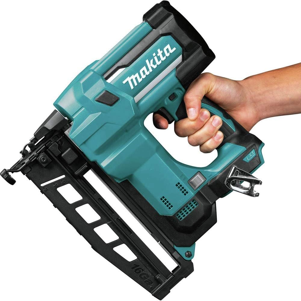 Makita XNB02Z 18V LXT Straight Finish Nailer, 16 Gauge, 2-1/2'