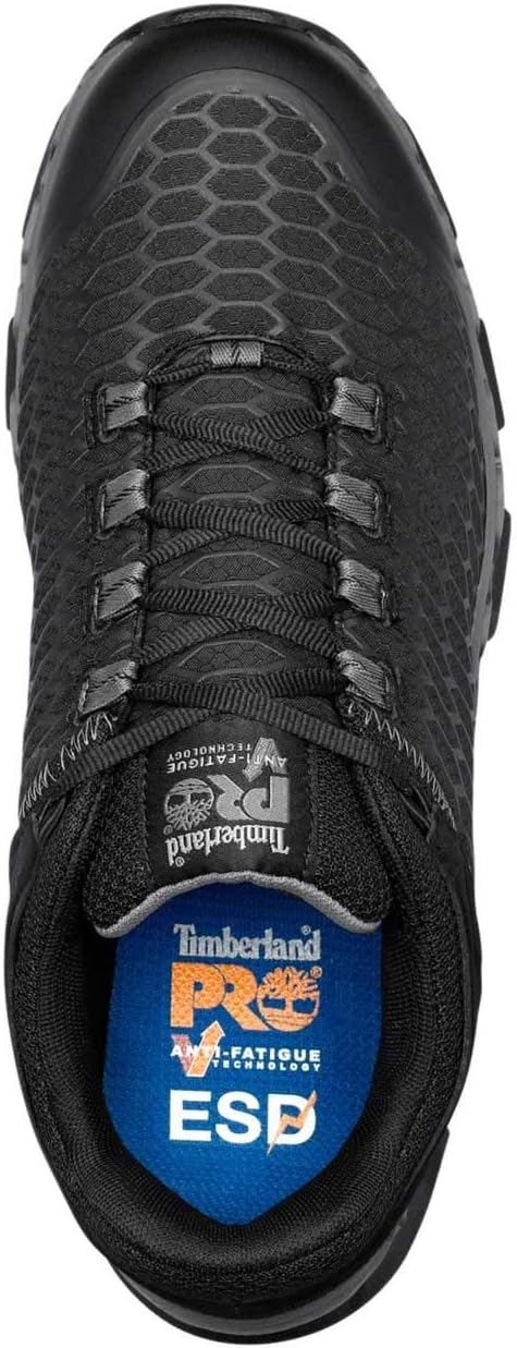 Timberland PRO Mens Powertrain Sport Alloy Safety Toe Static Dissipative Industrial Athletic Work Shoe