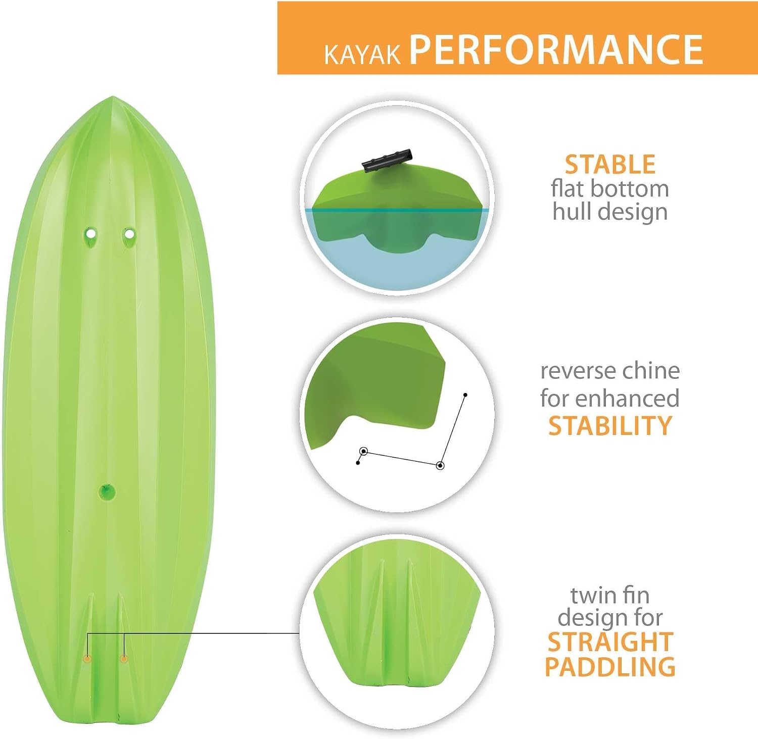 Lifetime Youth 6 Feet Wave Kayak with Paddle