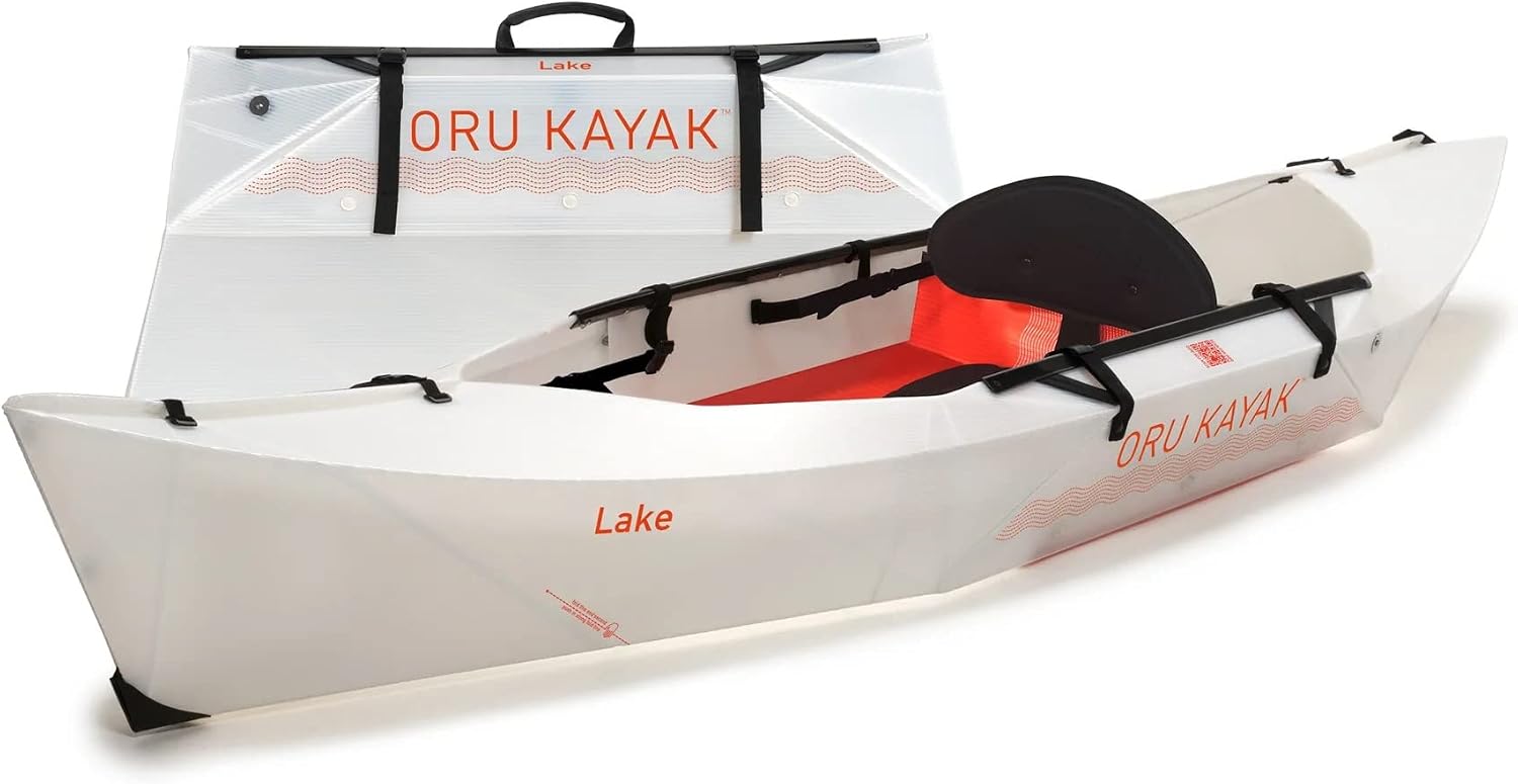 Oru Kayak Foldable Kayak Lake Sport | Lightweight, Portable & Stable - Lake and River Kayaks - Beginner, Intermediate