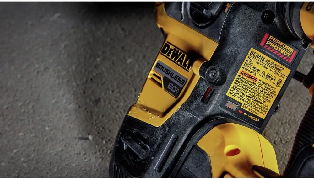 60V MAX* 1-1/4 In. Brushless SDS PLUS Rotary Hammer (Tool Only)