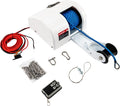 OUKANING Boat Electric Anchor Winch, Anchors Up to 25/35/45 LBS, 12-Volt DC Boat Anchor Wench with Wireless Remote Control, High-Efficiency Marine Saltwater Anchor Windlass Kit Includes 100-feet Rope