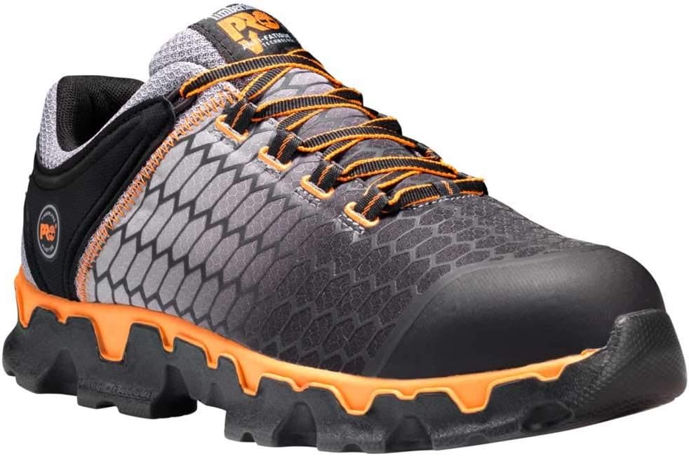 Timberland PRO Mens Powertrain Sport Alloy Safety Toe Static Dissipative Industrial Athletic Work Shoe