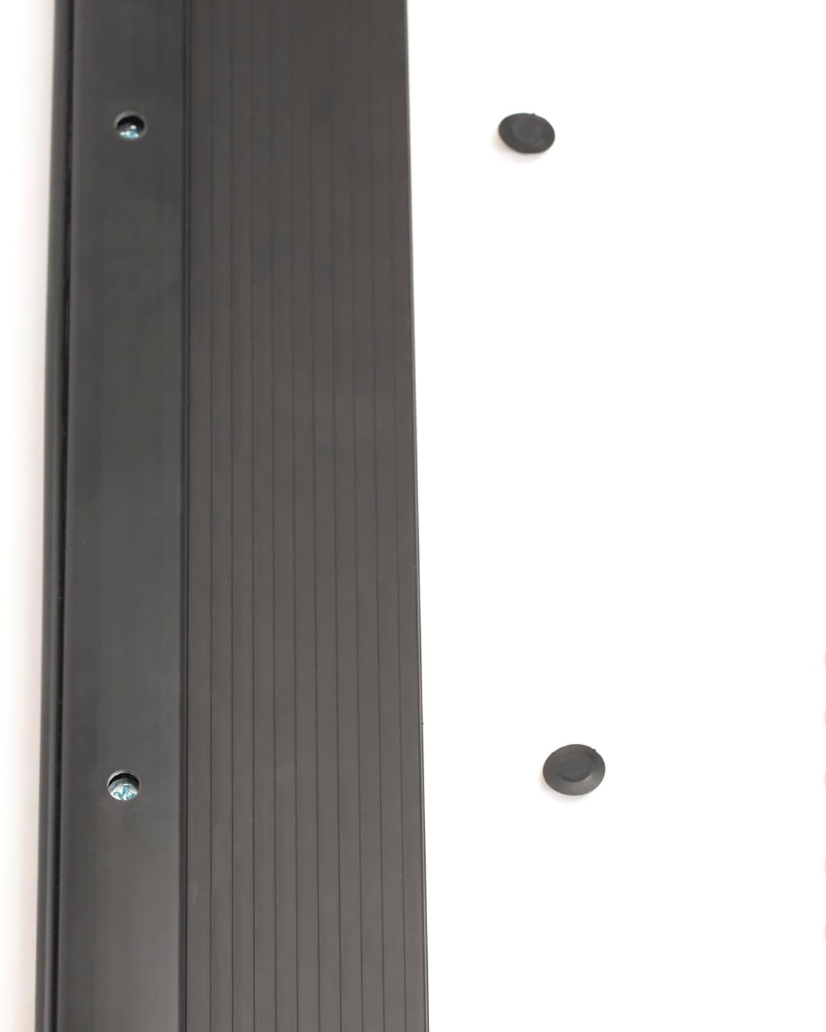 Adjustable Aluminum Threshold – Extra Short Width with Hidden Screws, Adapts to Any Height, Heavy-Duty for Residential & Commercial Use, Available in Multiple Sizes (Black, 48 inch)
