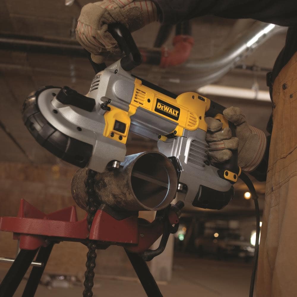 DEWALT Portable Band Saw, Deep Cut, 10 Amp, 5-Inch (DWM120K)
