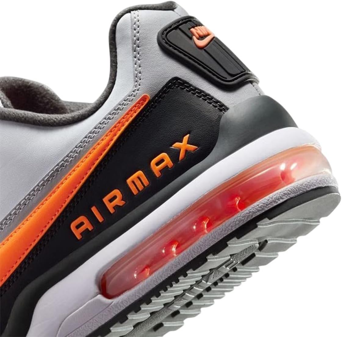 Nike Air Max Ltd, Sports Shoes, Grey/Orange/Black, Air Max Sole