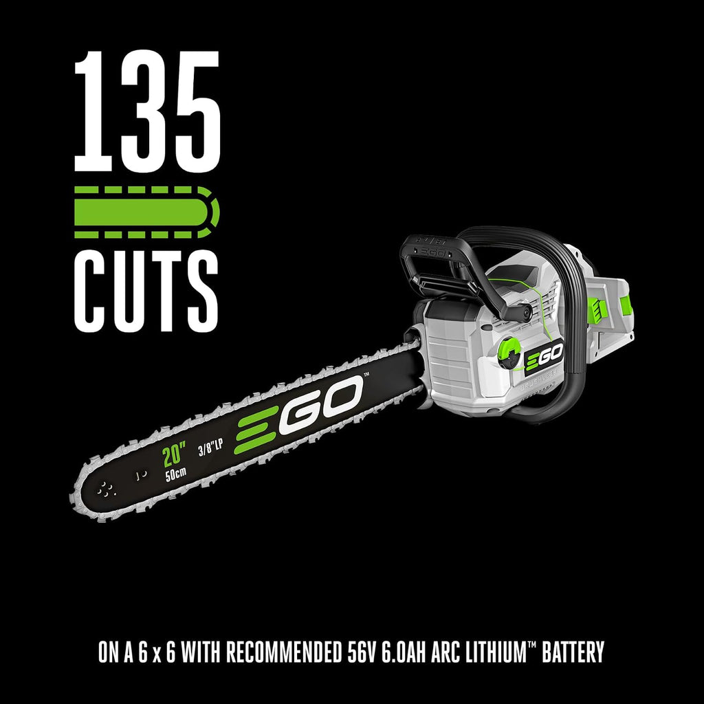EGO POWER+ Chain Saw, 20' Battery Powered Chainsaw, Electric Cordless, Battery and Charger Not Included – CS2000