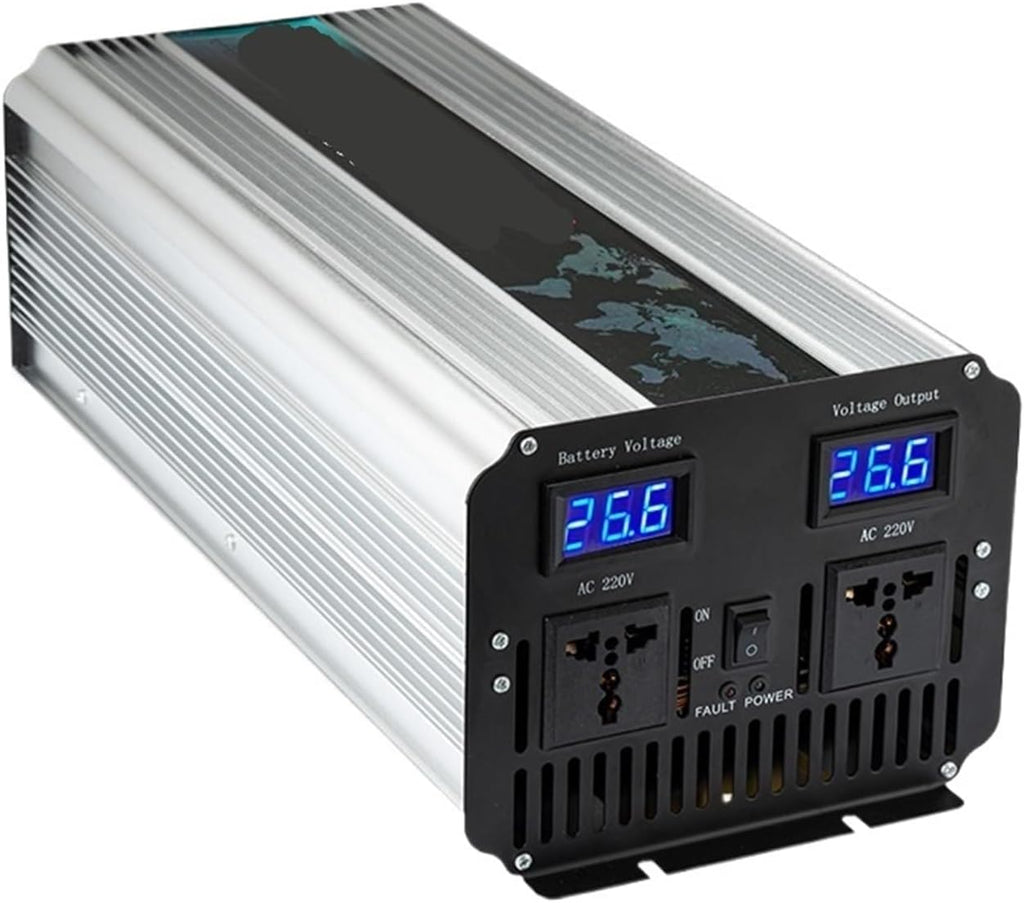 Pure sine Wave Inverter, 300W-3000W high-Power Converter, 110V Solar Booster.(24V-110V-2500W)
