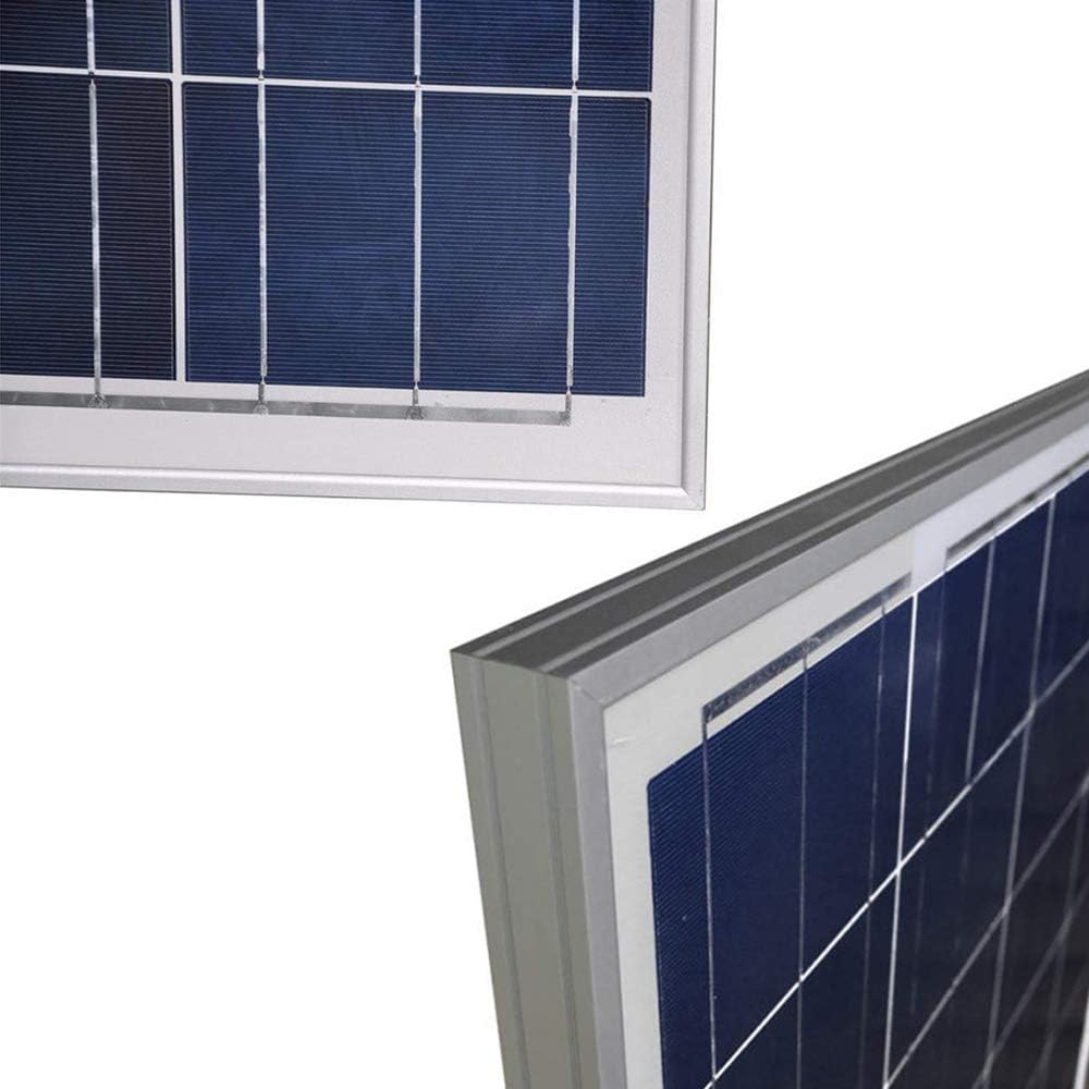 800 Watt Solar Panel Kit for Home:8pcs 100W Polycrystalline PV Panel with 40A MPPT Charge Controller & Accessory 12V 24V Off-Grid System
