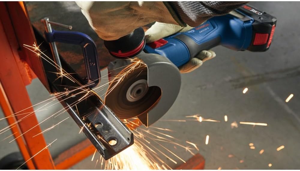 Bosch GWX18V-8N 18V X-LOCK Brushless 4-1/2 In. Angle Grinder with Slide Switch (Bare Tool)