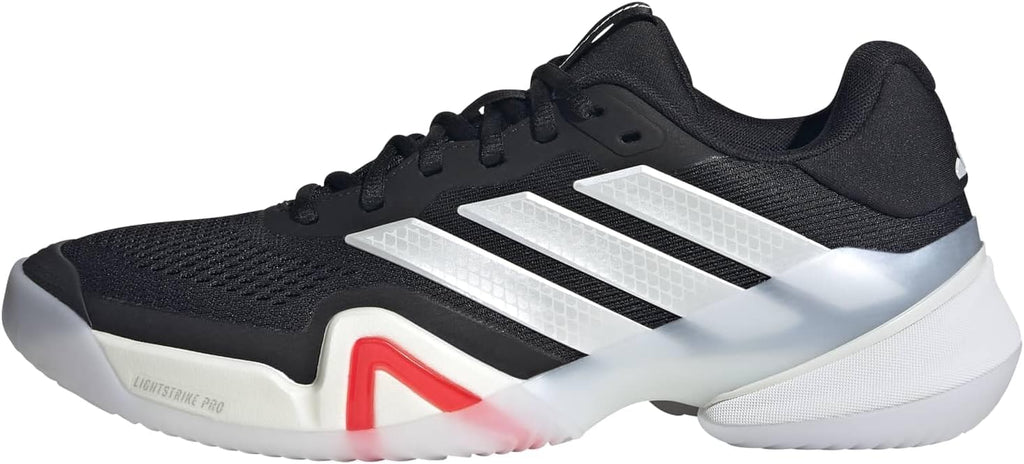 adidas Mens Barricade 14 Tennis Sneakers Shoes - Black, Orange