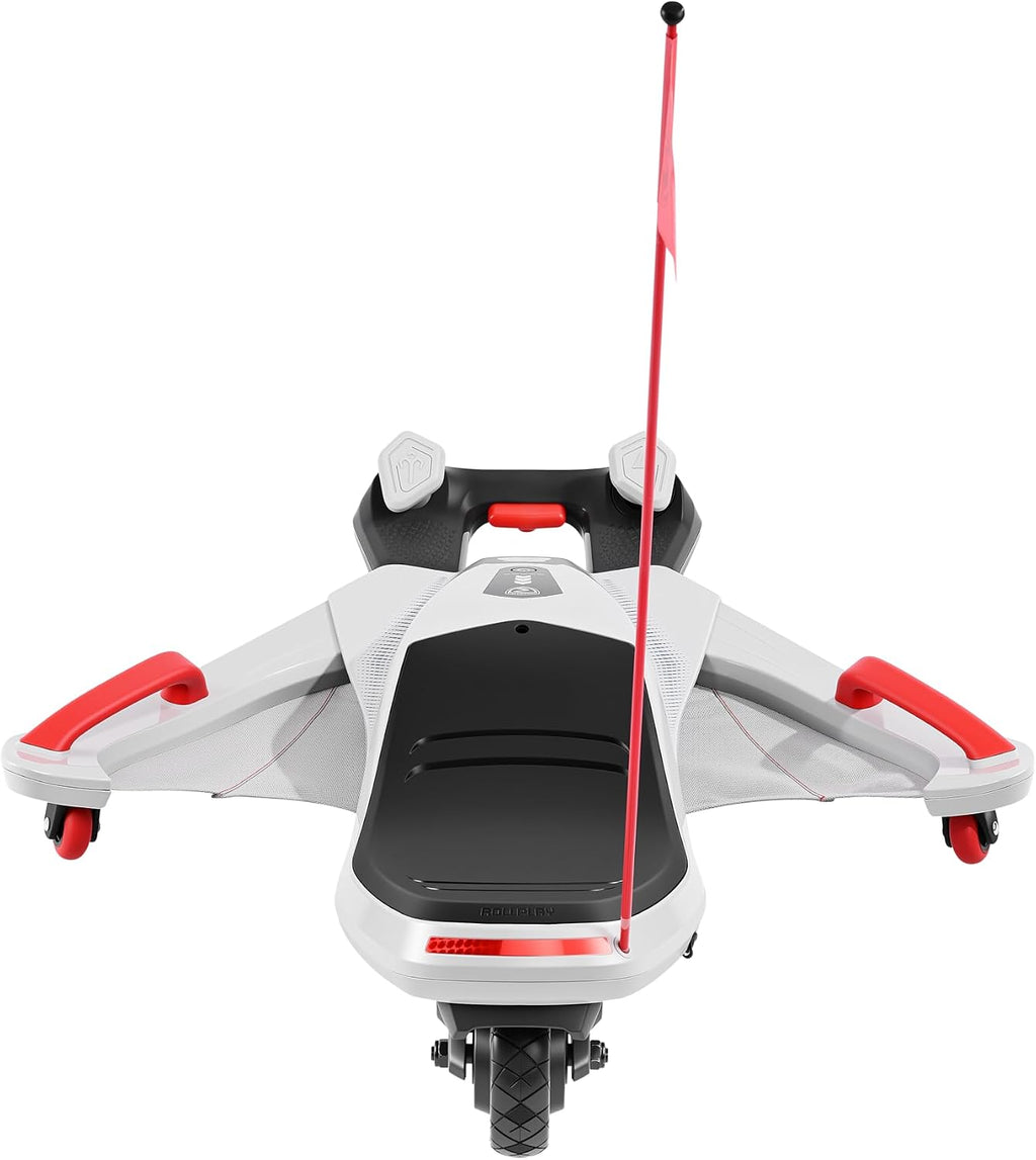 Rollplay Nighthawk Fly Kids Electric Ride-On Toy, 24V Hub Motor, 8 MPH, Ages 6+