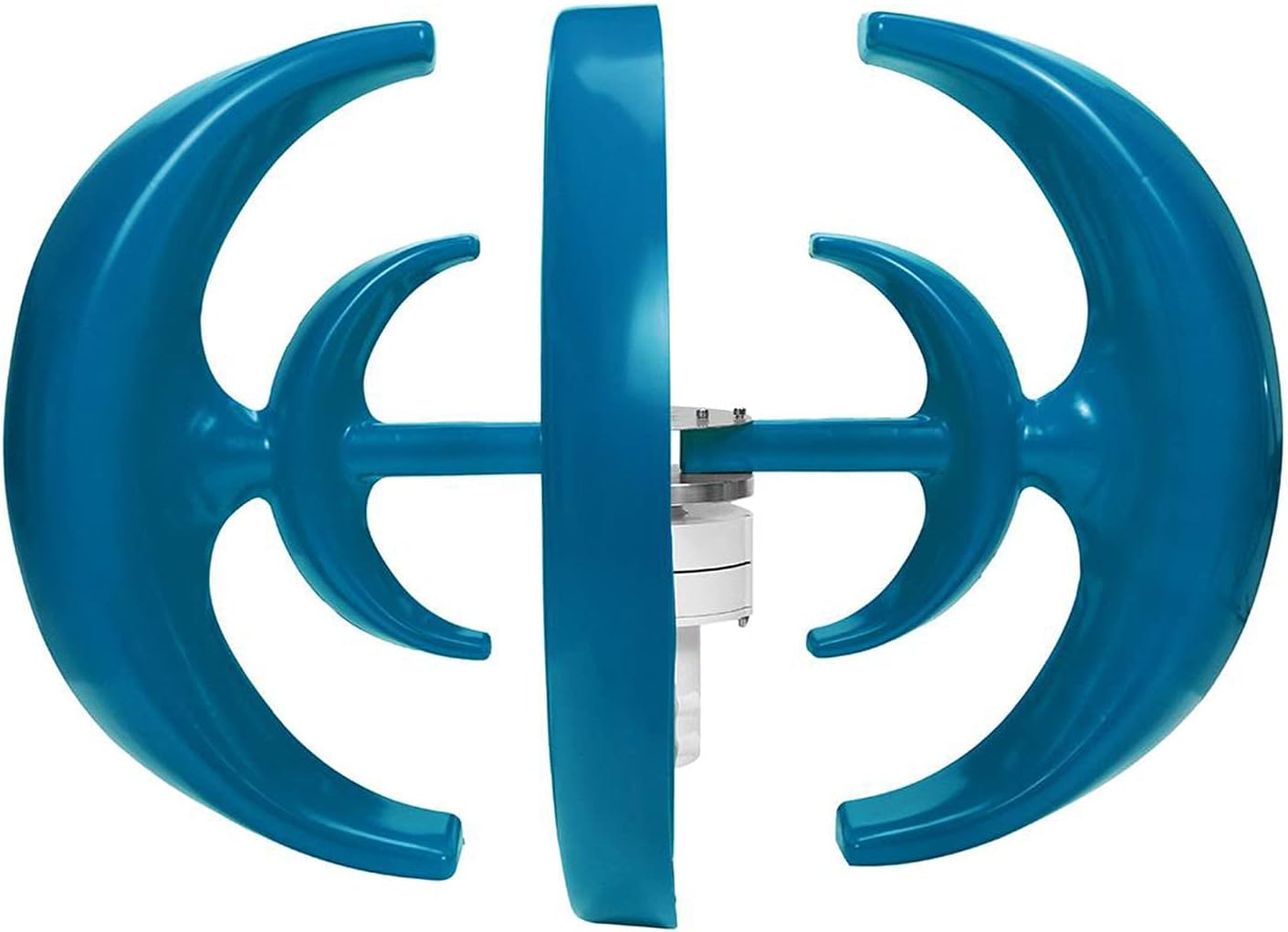 3000W Lantern Wind Turbines Generator, AC 12V 24V 5 Blades Vertical Axi Turbines Kit for Home Hybrids Streetlight Electromagnetic