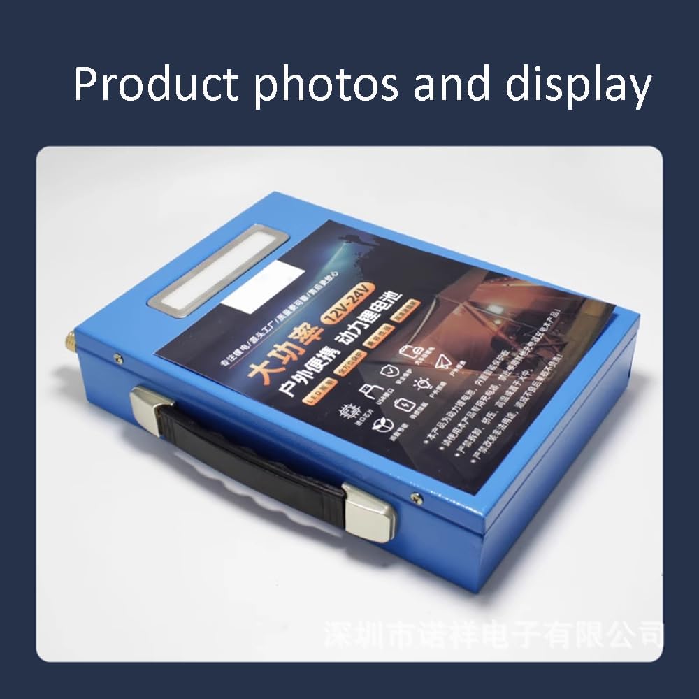 12V 30Ah 50Ah 80Ah 100Ah 120Ah 150Ah 200Ah Large Capacity Lithium Battery Outdoor Power Supply High Power Inverter with Charger