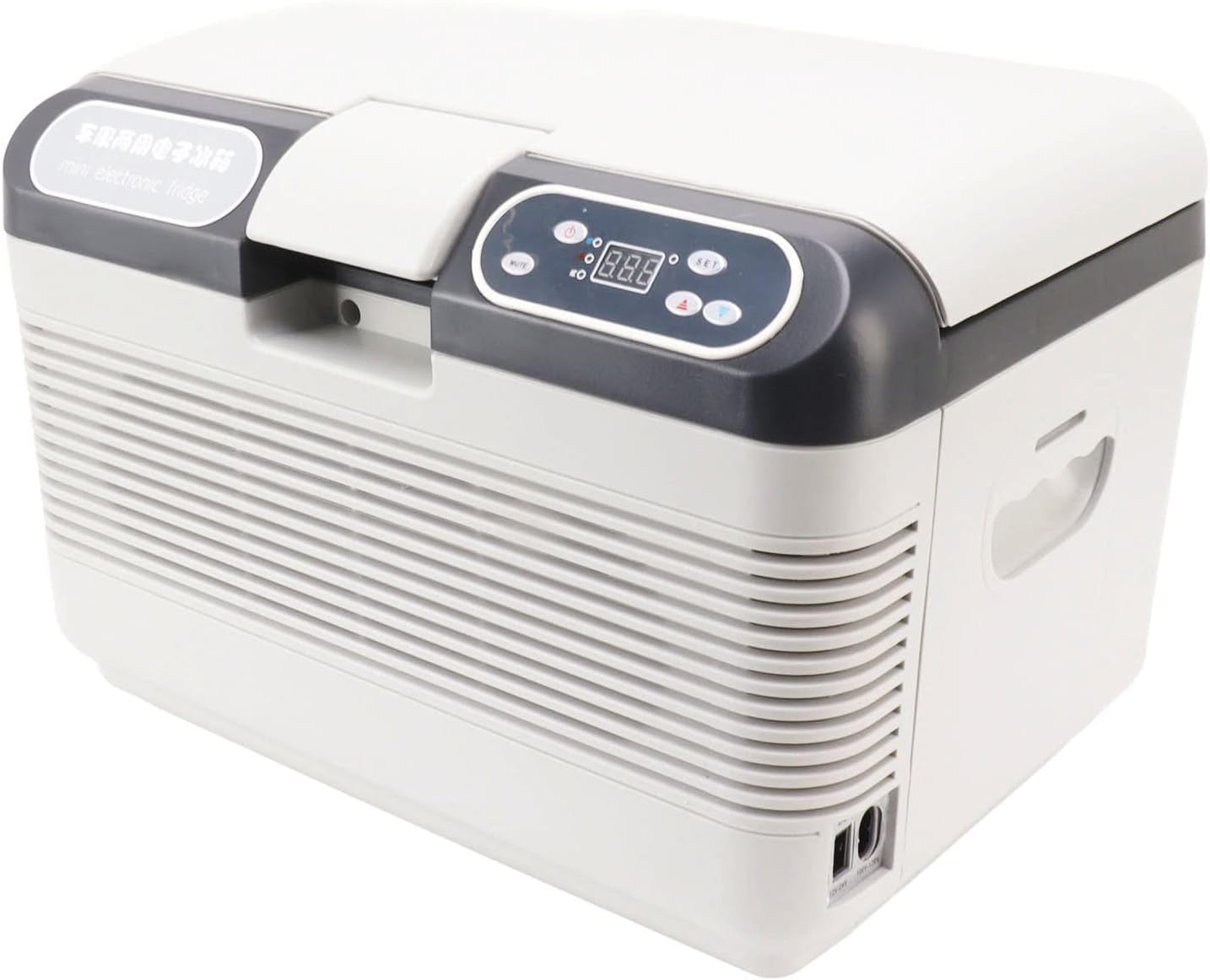 ZJchao Car Refrigerator RV 12L Electric Cooling and Warming Cooler Car Fridge Mini Fridge Portable Freezer Box Campervan Fridge,Portable Freezer Box Campervan Fridge, Silent and