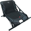 Pelican - Ergoboost Multifunctional Folding Kayak Seat - Adjustable Compact Traveler Kayak Seat with Back Support - Black