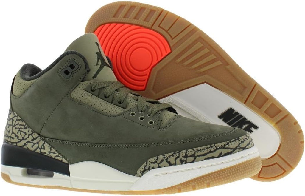 Jordan Air 3 Retro 'Medium Olive' (Olive Green)