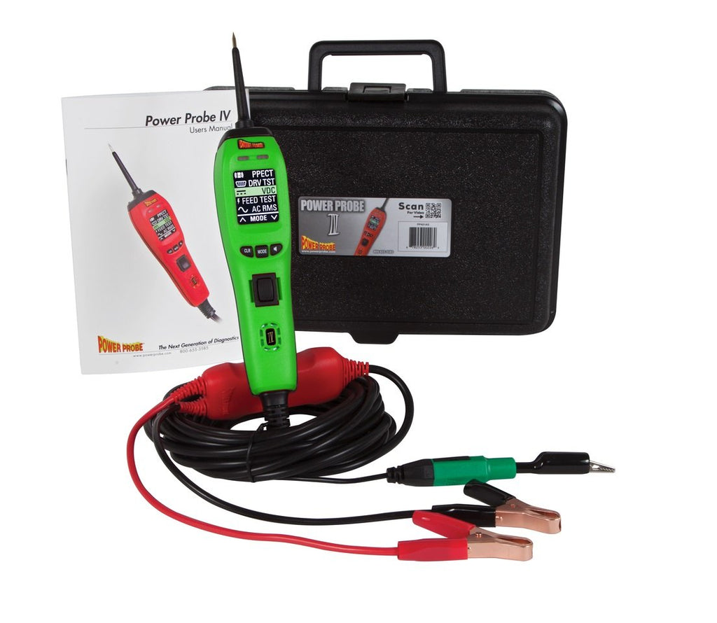 Power Probe IV - [Car Automotive Diagnostic Test Tool, Digital Volt Meter, AC/DC Current Resistance, Circuit Tester (Green)