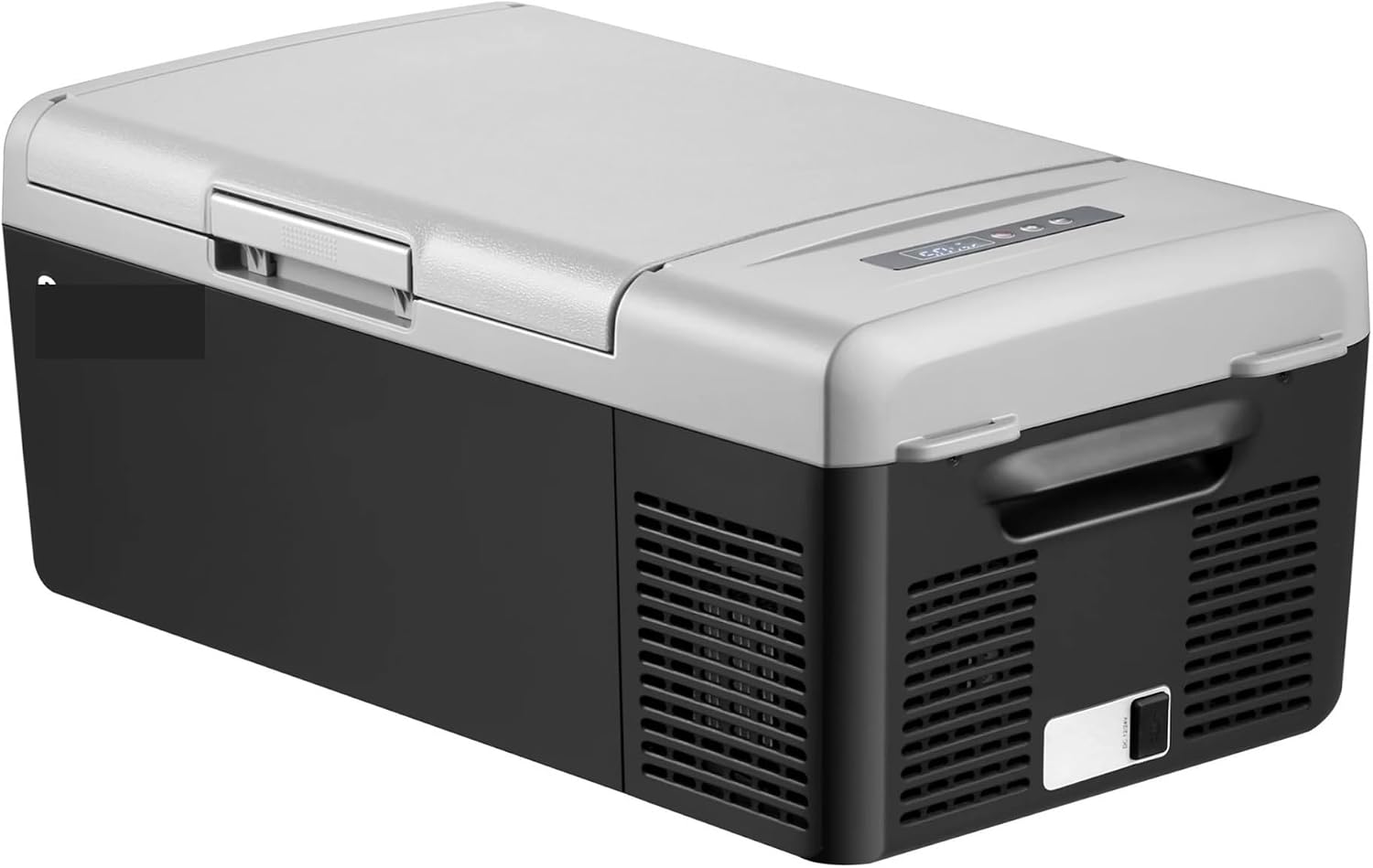 FC15 Black Portable Car Refrigerator Portable Freezer 15L Electric Cooler 12/24V Car Fridge For Camping Truck RV Travel