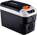 10L Car Home Refrigerator Mini Fridges 12/24V Freezer Cooler Heater Food Storage Box For Car Home Camping(US plug 10L)
