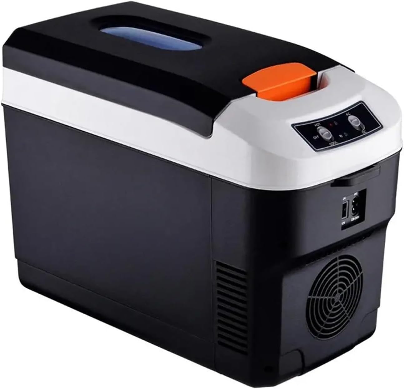 10L Car Home Refrigerator Mini Fridges 12/24V Freezer Cooler Heater Food Storage Box For Car Home Camping(US plug 10L)