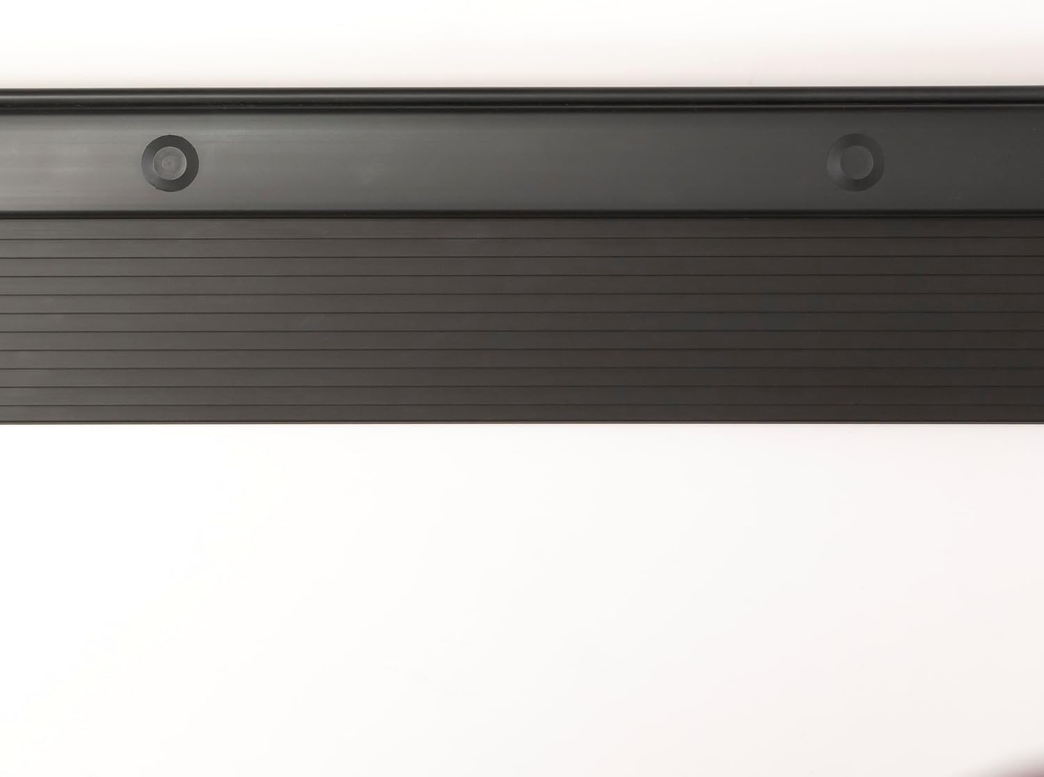 Adjustable Aluminum Threshold – Extra Short Width with Hidden Screws, Adapts to Any Height, Heavy-Duty for Residential & Commercial Use, Available in Multiple Sizes (Black, 48 inch)