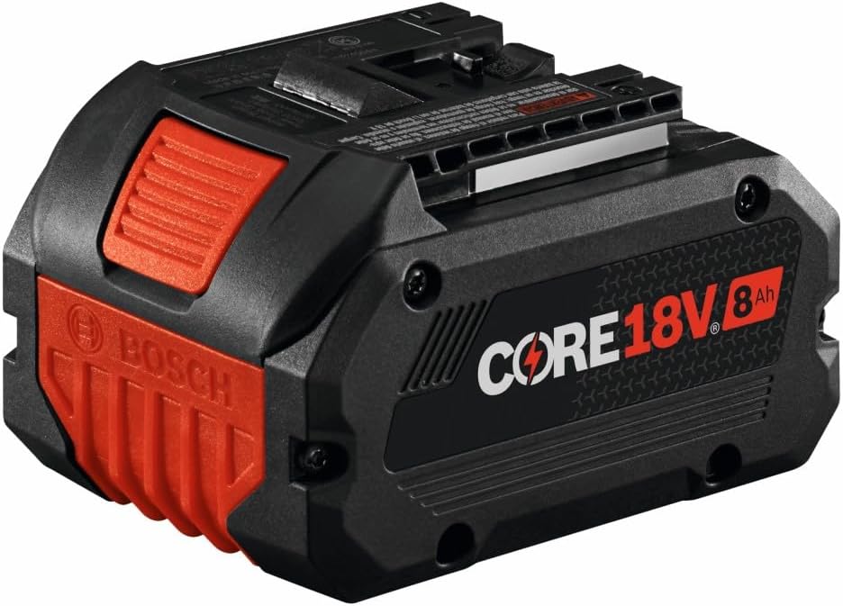 Bosch GXS18V-13N24 18V Starter Kit with (2) CORE18V® 8 Ah High Power Batteries and (1) 18V 16 Amp Battery Turbo Charger