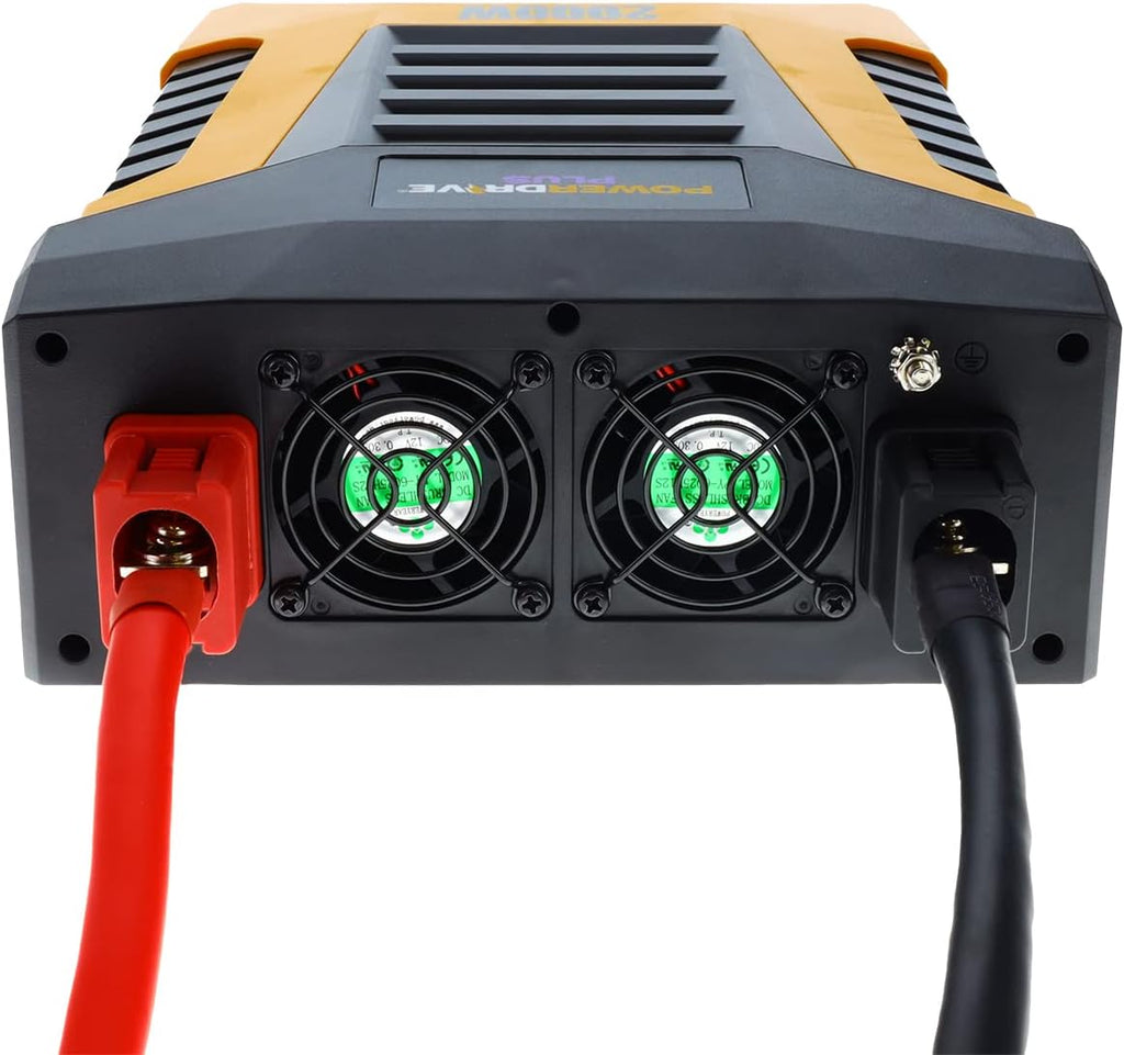 PowerDrive 2000 Watt Power Inverter, PWD2000P with Bluetooth Wireless Tech and Remote Control
