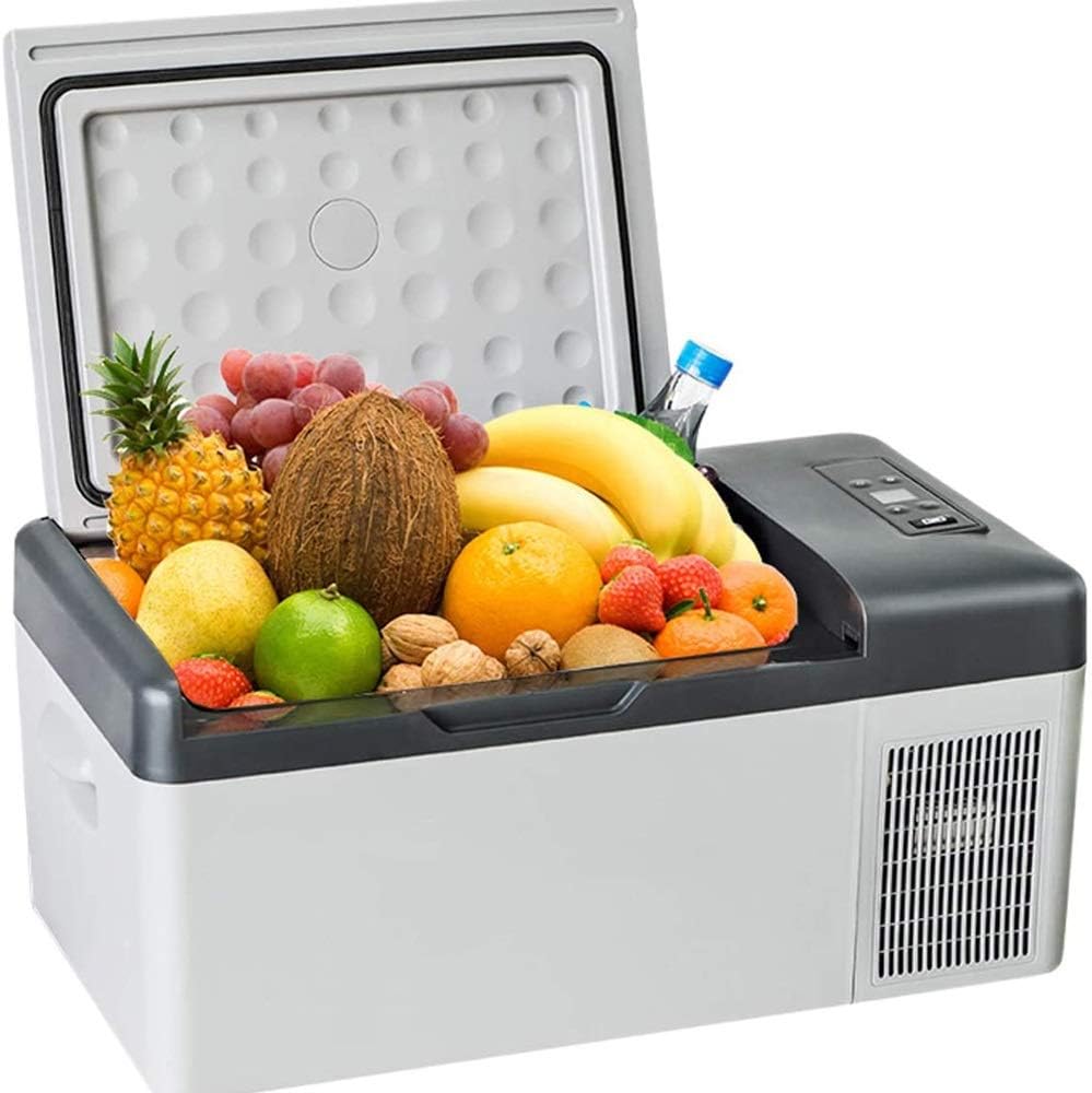 Car Refrigerator Freezer Cooler Portable 15L Auto Fridge Compressor Quick Refrigeration Home Picnic Icebox