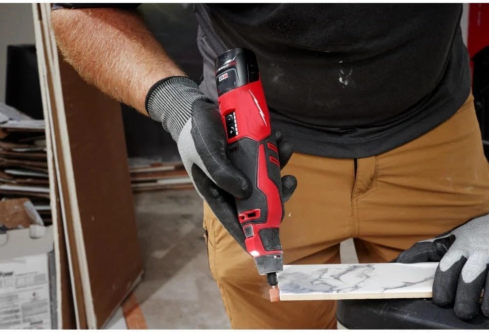 2525-21 Cordless Brushless Rotary Tool for Milwaukee 12V M12 Rotary Tool Kit - Red/Black