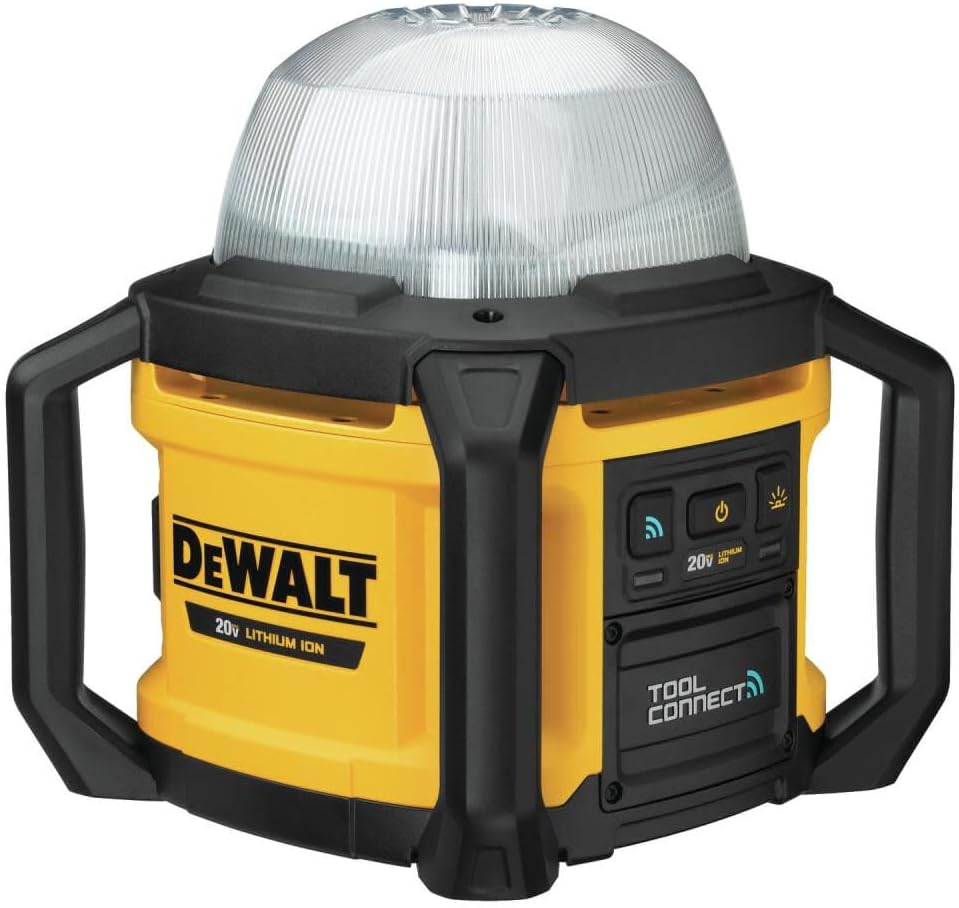 DEWALT 20V MAX LED Work Light, Compact and Portable, Weather and Dust Resistant, Cordless (DCL074)