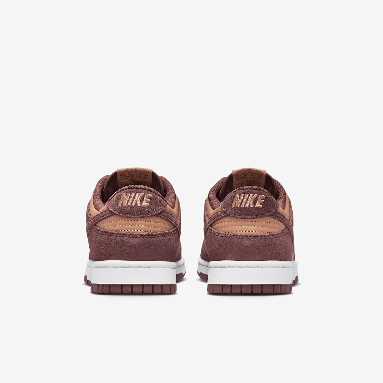 Nike Dunk Low Retro Men's Shoes (FQ8249-200, Amber Brown/White/Dark Pony)