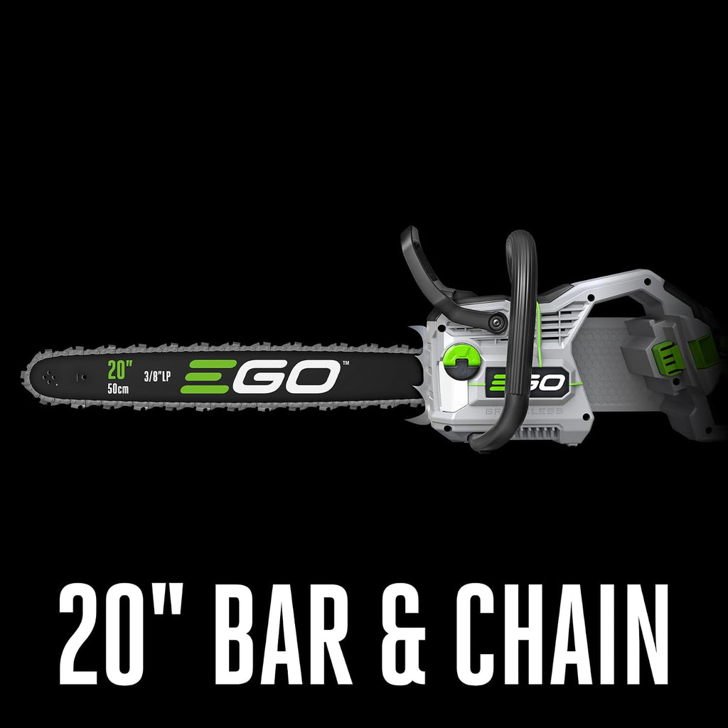 EGO POWER+ Chain Saw, 20' Battery Powered Chainsaw, Electric Cordless, Battery and Charger Not Included – CS2000