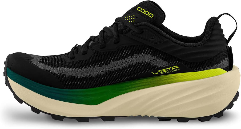 Topo Athletic Men's Vista Lightweight Comfortable 5MM Drop Trail Running Shoes, Athletic Shoes for Trail