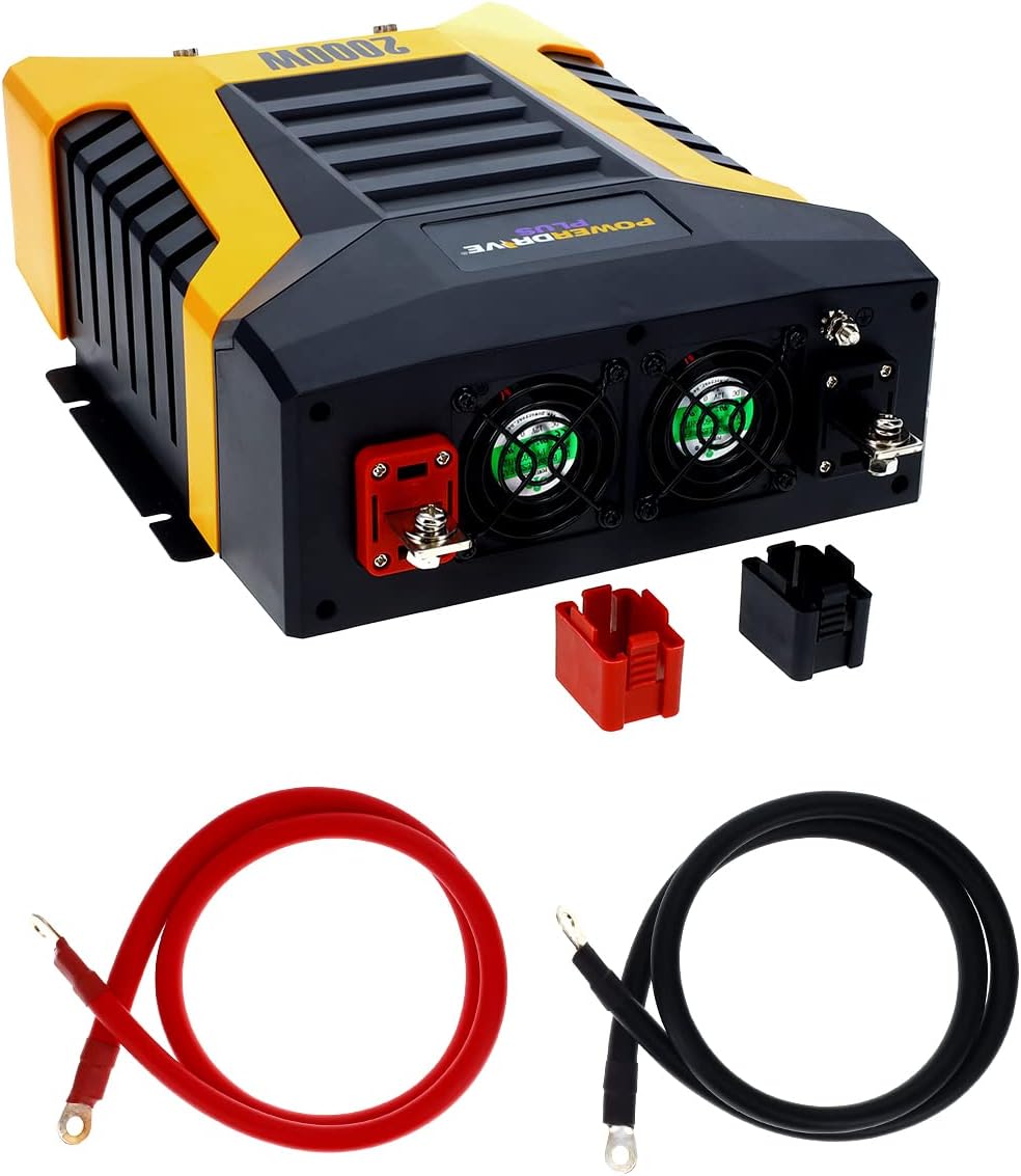 PowerDrive 2000 Watt Power Inverter, PWD2000P with Bluetooth Wireless Tech and Remote Control