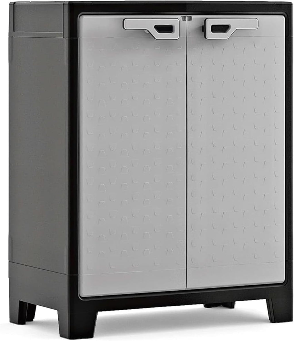 Keter 2 Door Base Cabinet, Grey