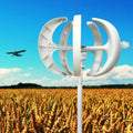 600W Low Noise Vertical Wind Turbine, 3 Phase AC 12V/24V Energy Generator Kit for Home Power Supplement, Efficient Wind Power Solution for Renewable Energy
