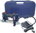 Lincoln 1882 PowerLuber 20 Volt Battery Powered Grease Gun with 36' Hose for Automotive, Agricultural, and Industrial Equipment, 10,000 PSI, Trigger-Operated, 2-Speed, (1) Lithium-Ion Battery Pack