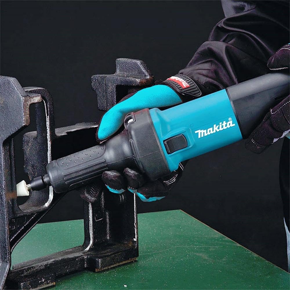 Makita GD0601 1/4' Die Grinder, with AC/DC Switch, Blue