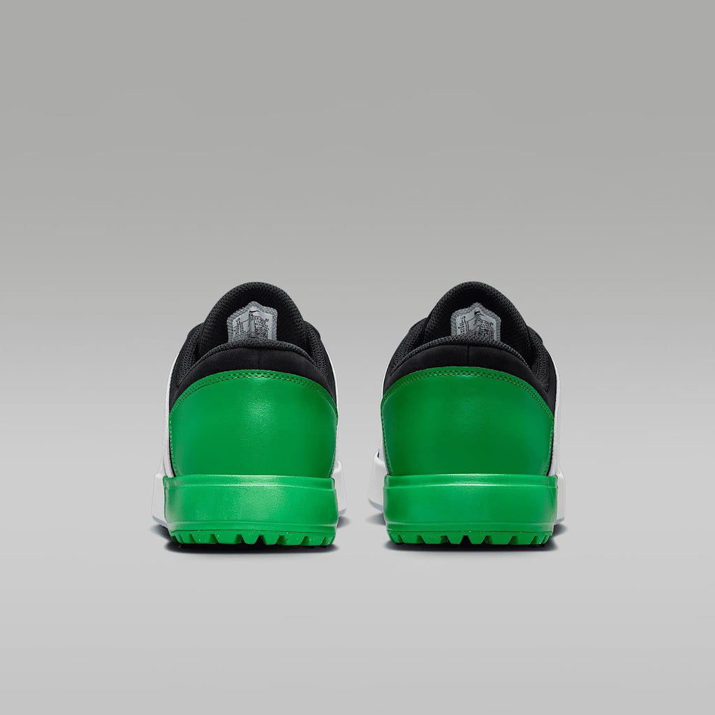 Nike Golf Air Jordan NU Retro 1 G Shoes - Black/Lucky Green/White 002
