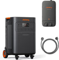 Jackery Solar Generator 5000 Plus with Automatic Transfer Switch, 5040Wh LiFePO4 Power Station, 120V/240V 7200W AC Output, Whole-Home Backup, 0ms UPS for Home Use, Blackouts (Solar Panel Optional)