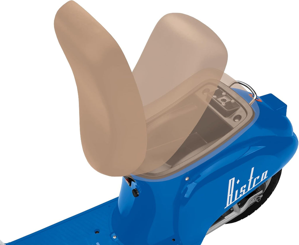 Razor Pocket Mod Electric Scooter Ride-On for Kids Ages 8+, 170 lb Max Weight – 250W Motor, Up to 15 Mph, 40-Min Run Time on High Speed, Twist-Grip Throttle, 12' Pneumatic Tires, Under Seat Storage