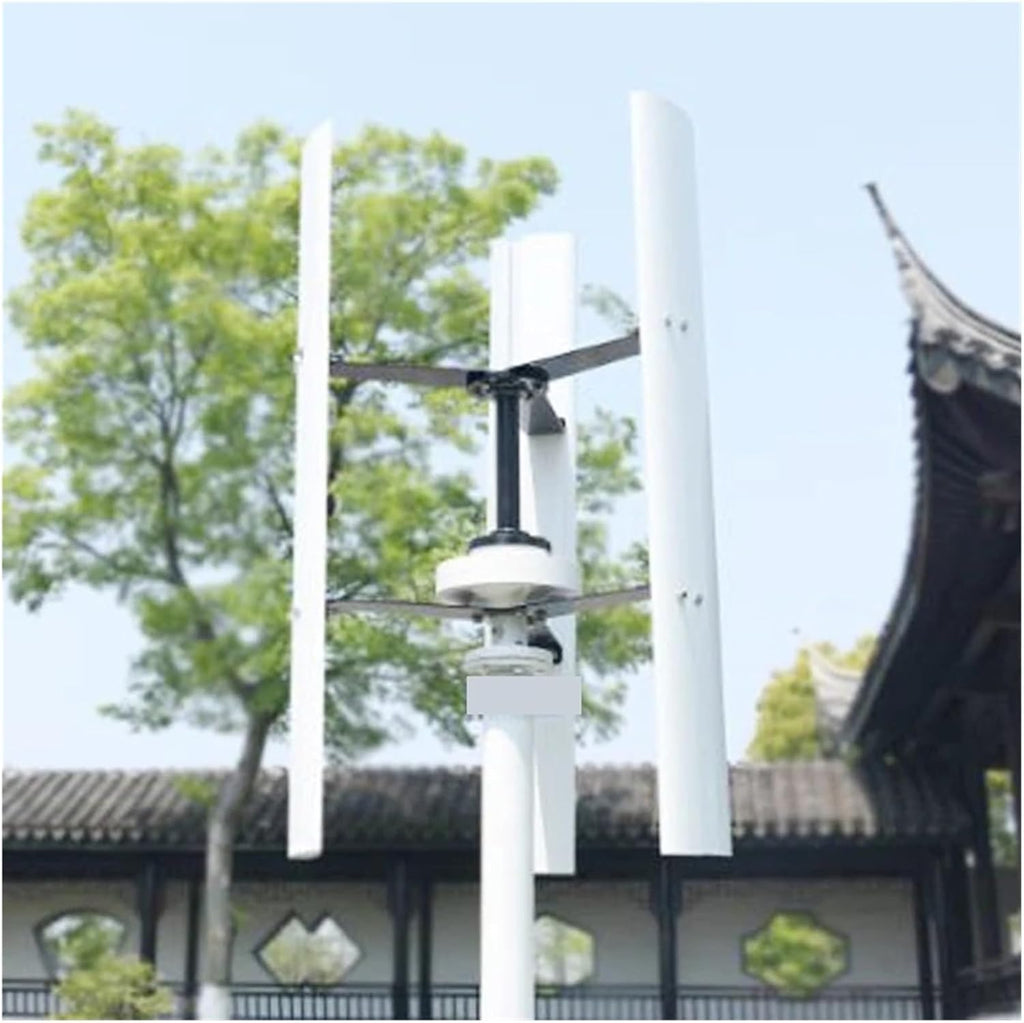 Free Energy 1KW Low Noise Wind Turbine Generator for Home 1000W Vertical Windmill Low Wind Speed Starting Wind Turbines(12V_1000W)