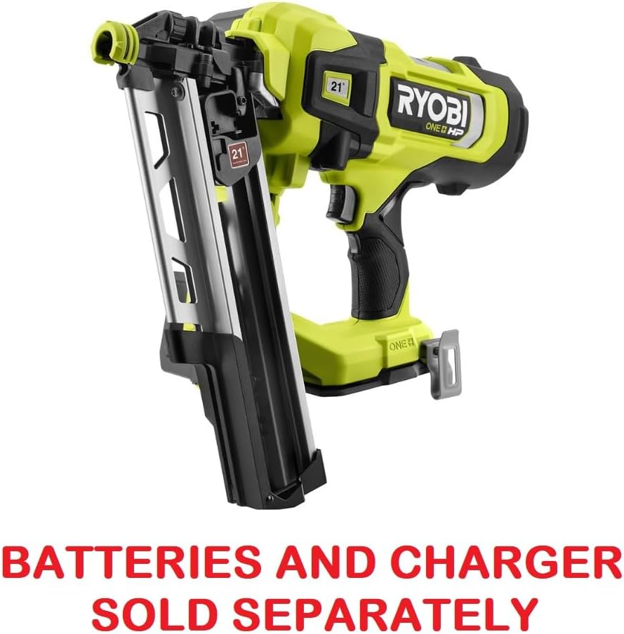 ONEAND HP 18V BRUSHLESS Cordless AIRSTRIKE 21° FRAMING Nailer Tool ONLY